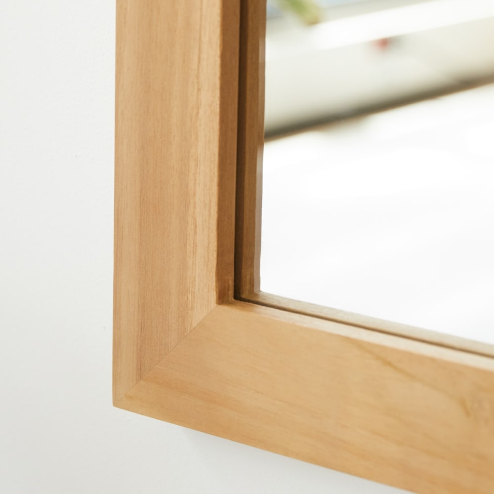 Deko-Spiegel aus Teakholz, 120 × 90 cm - Maisons Du Monde