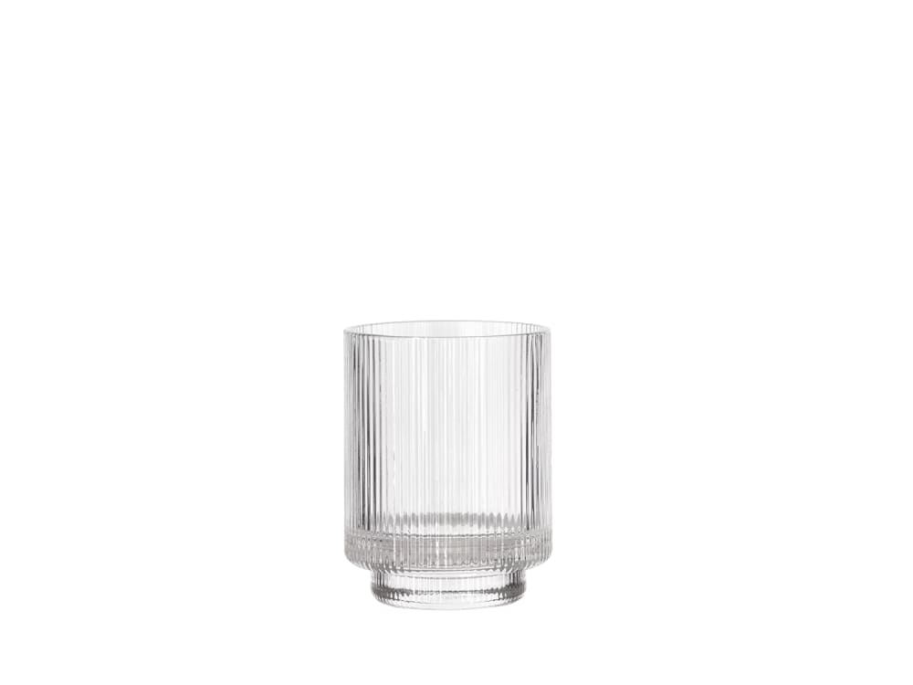 Gobelet à dents en verre transparent Gobelet à dents en verre transparent