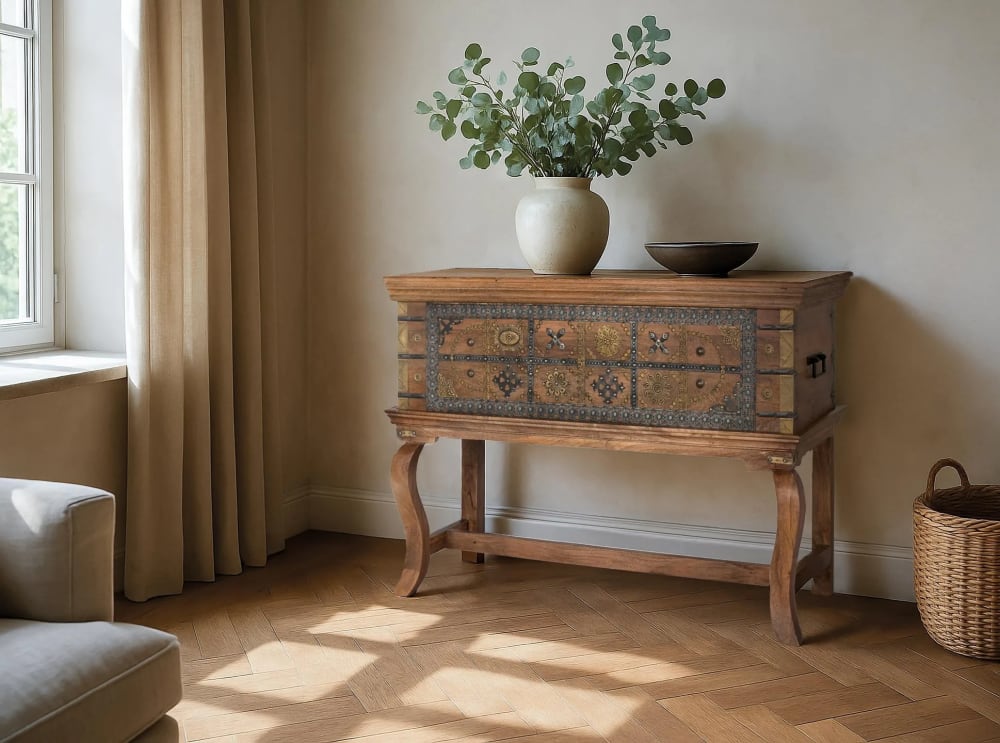 Antiker Konsolentisch aus Mangoholz - Maisons Du Monde