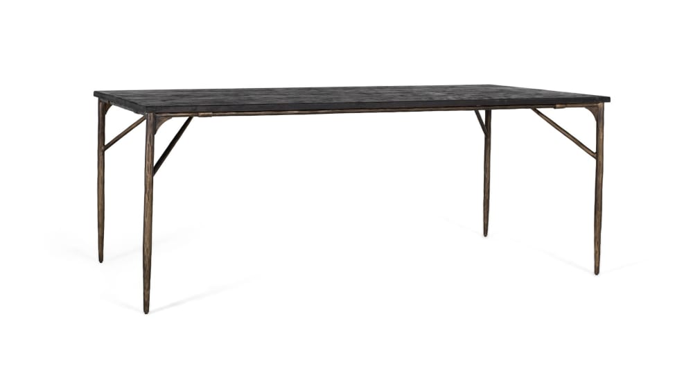 Rechteckiger Esstisch aus Massivholz 200 cm - Maisons Du Monde
