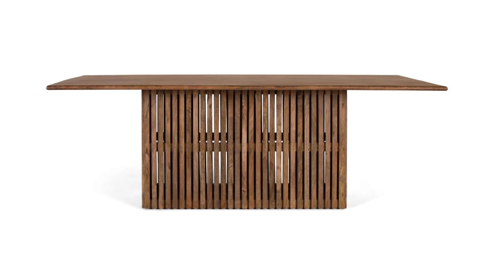 GINER Y COLOMER Esstisch aus Mangoholz 220 cm style industrial Braun