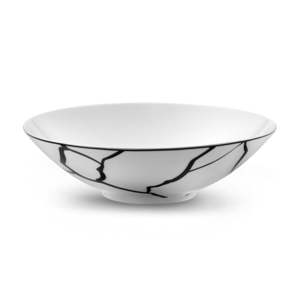 Assiette salade et pâtes - porcelaine