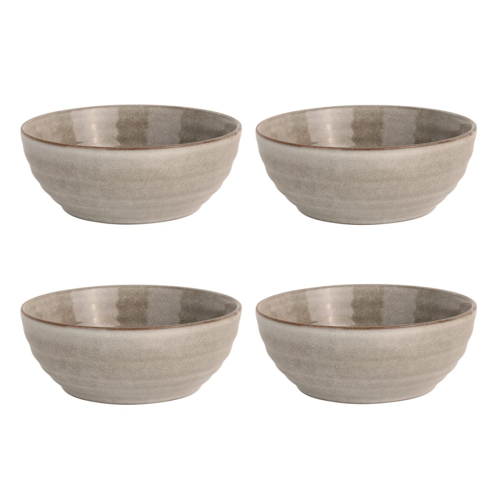 Poke bowl en grès couleurs réactives beige Poke bowl en grès couleurs réactives beige