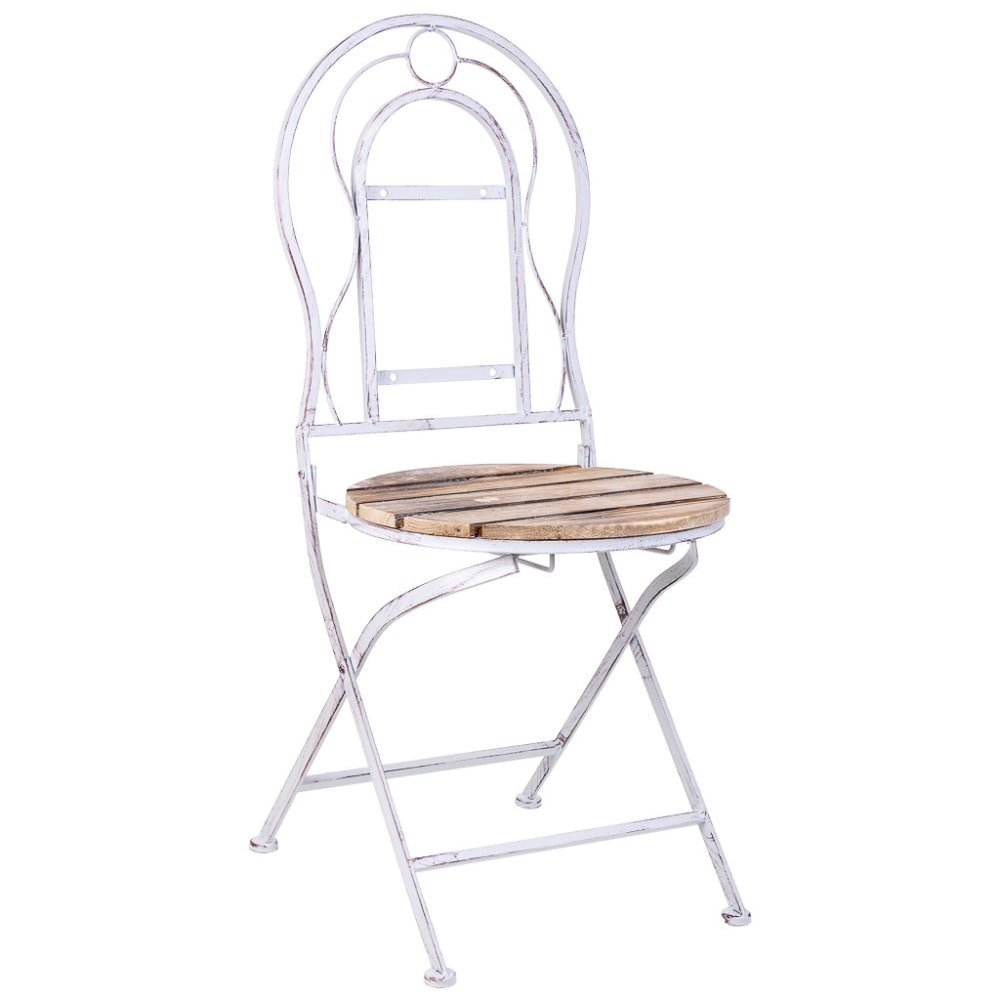 Wanderlust deco Stuhl 40x46x90 Grau Grau Holz