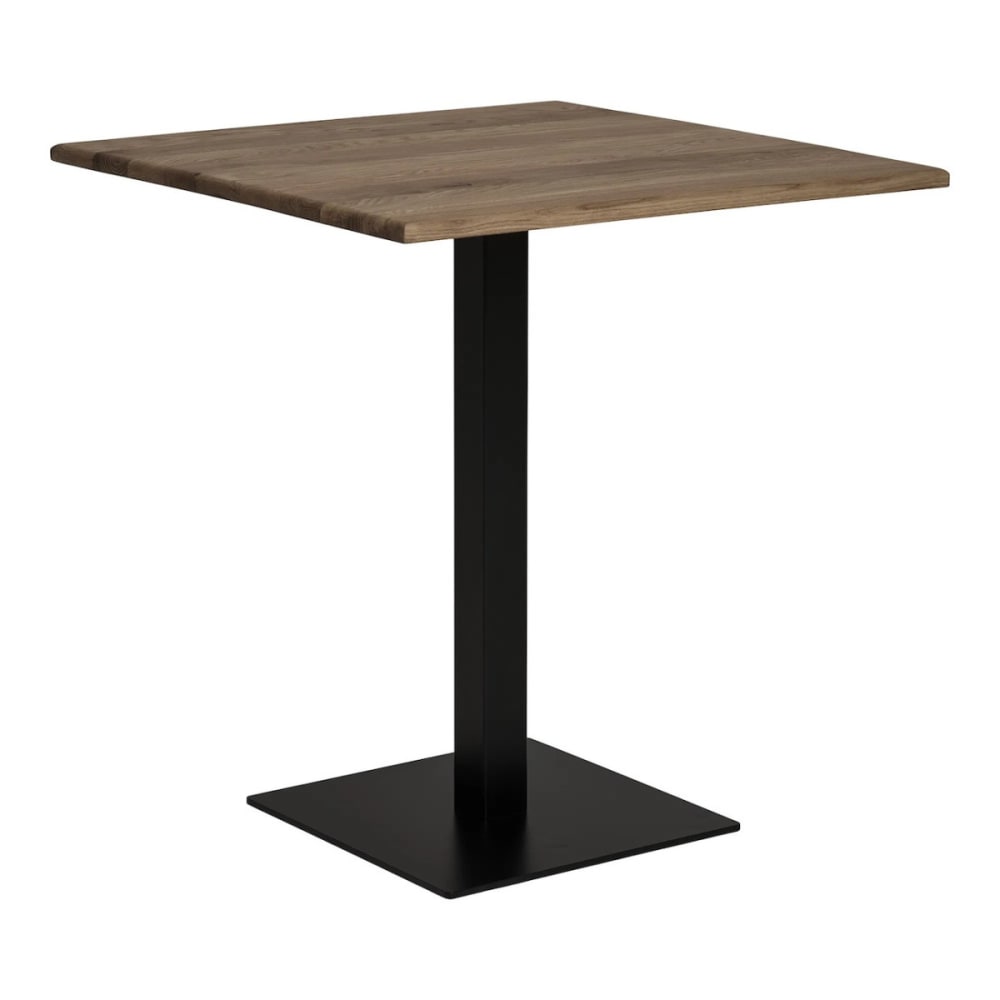 House Nordic Quadratischer Esstisch aus geräuchertem Eichenholz L70 cm style modern Braun