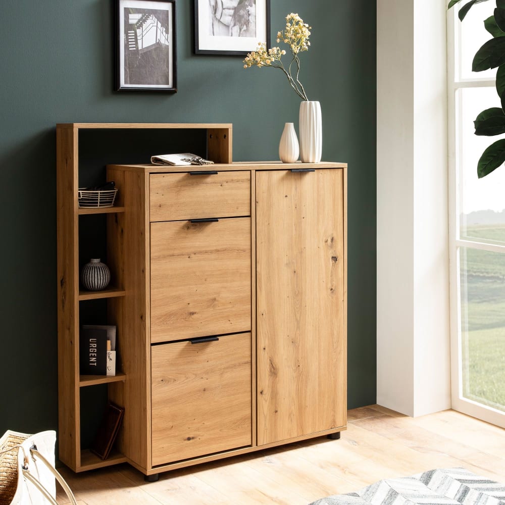 Schuhschrank aus Spanplatte, braun - Maisons Du Monde