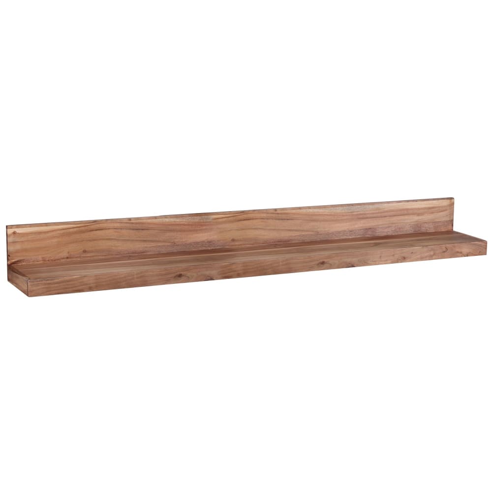 Étagère murale 160 cm en bois d'acacia massif, marron Étagère murale 160 cm en bois d'acacia massif, marron