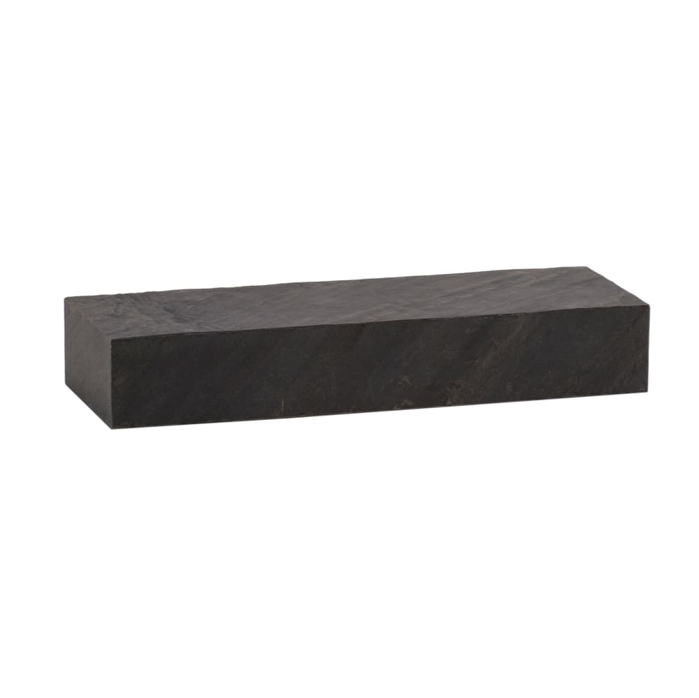 Étagère murale 60 cm effet pierre en bois de manguier massif, gris Étagère murale 60 cm effet pierre en bois de manguier massif, gris