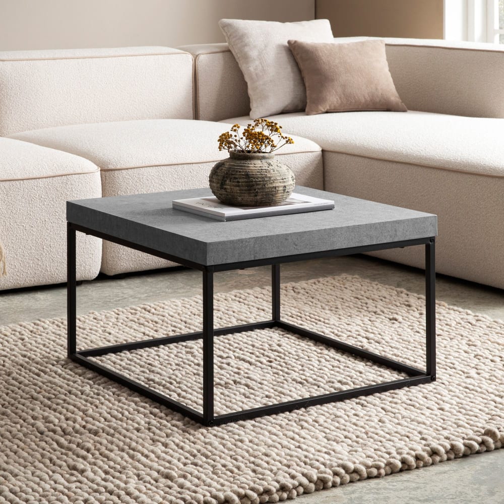 Couchtisch aus MDF, 60 cm grau - Maisons Du Monde