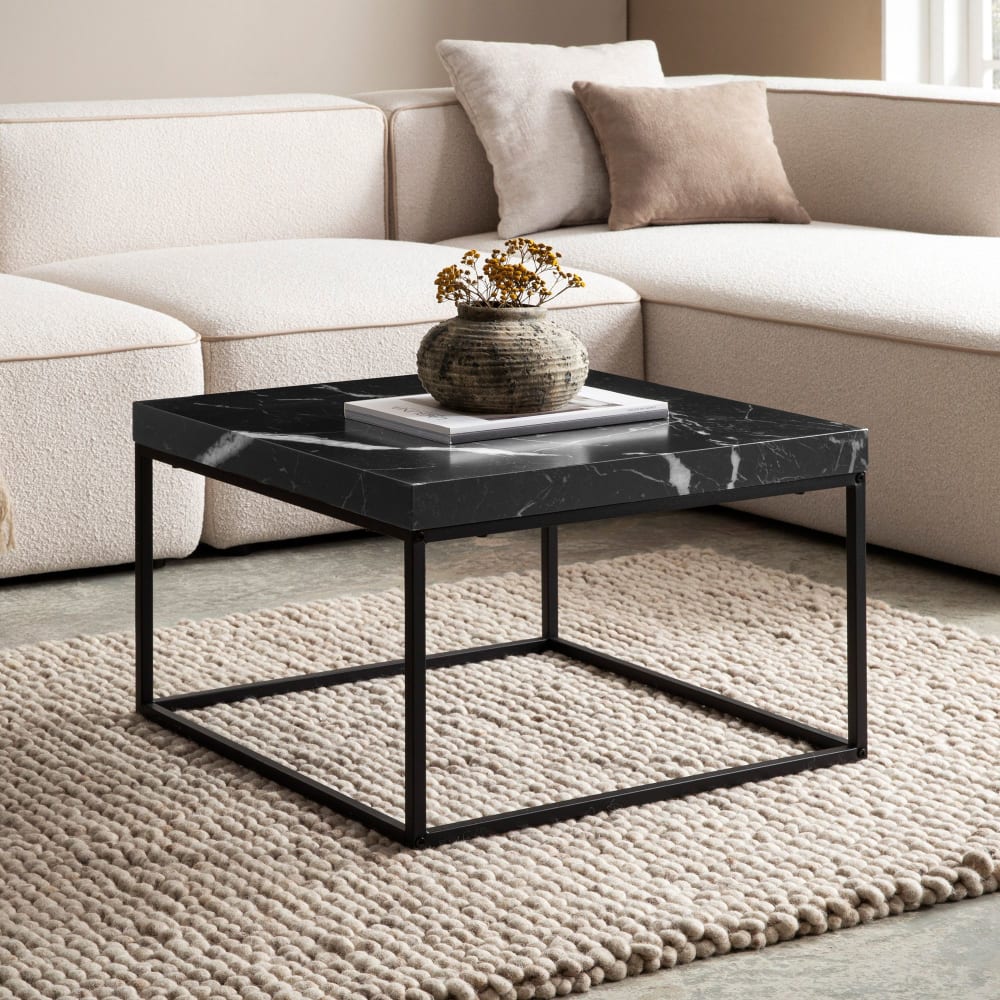 Couchtisch aus MDF, 60 cm schwarz - Maisons Du Monde