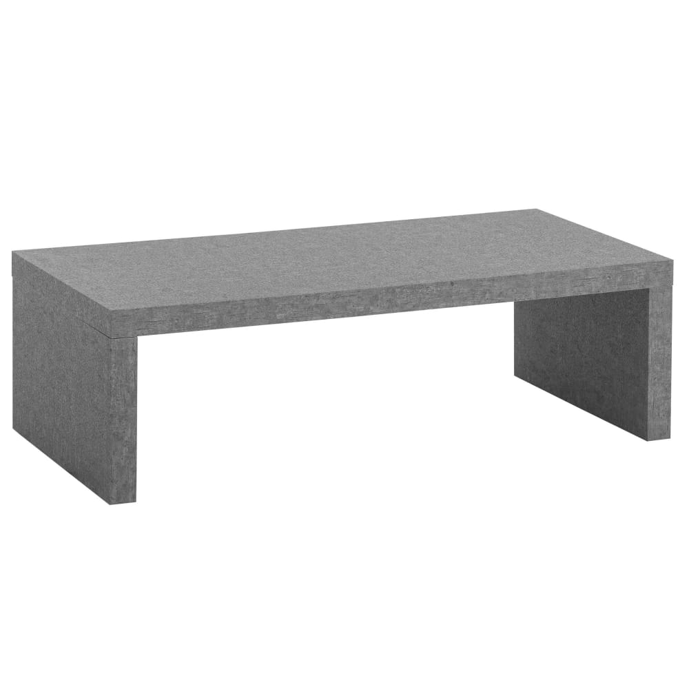 FineBuy Couchtisch aus MDF, grau style modern - Spanplatte