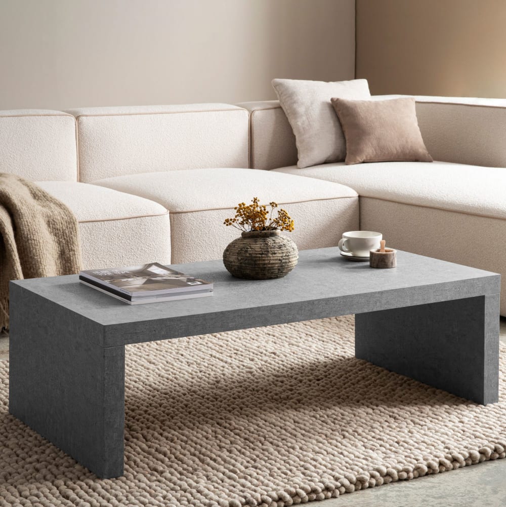 Couchtisch aus MDF, grau - Maisons Du Monde