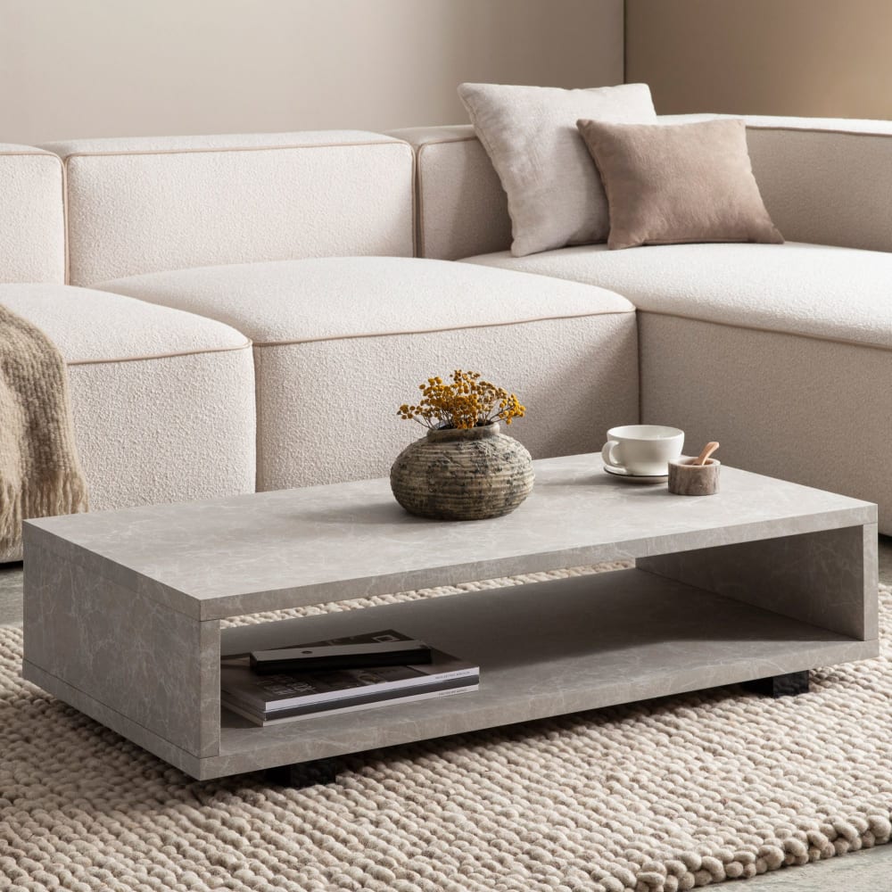 Couchtisch aus MDF, sand - Maisons Du Monde