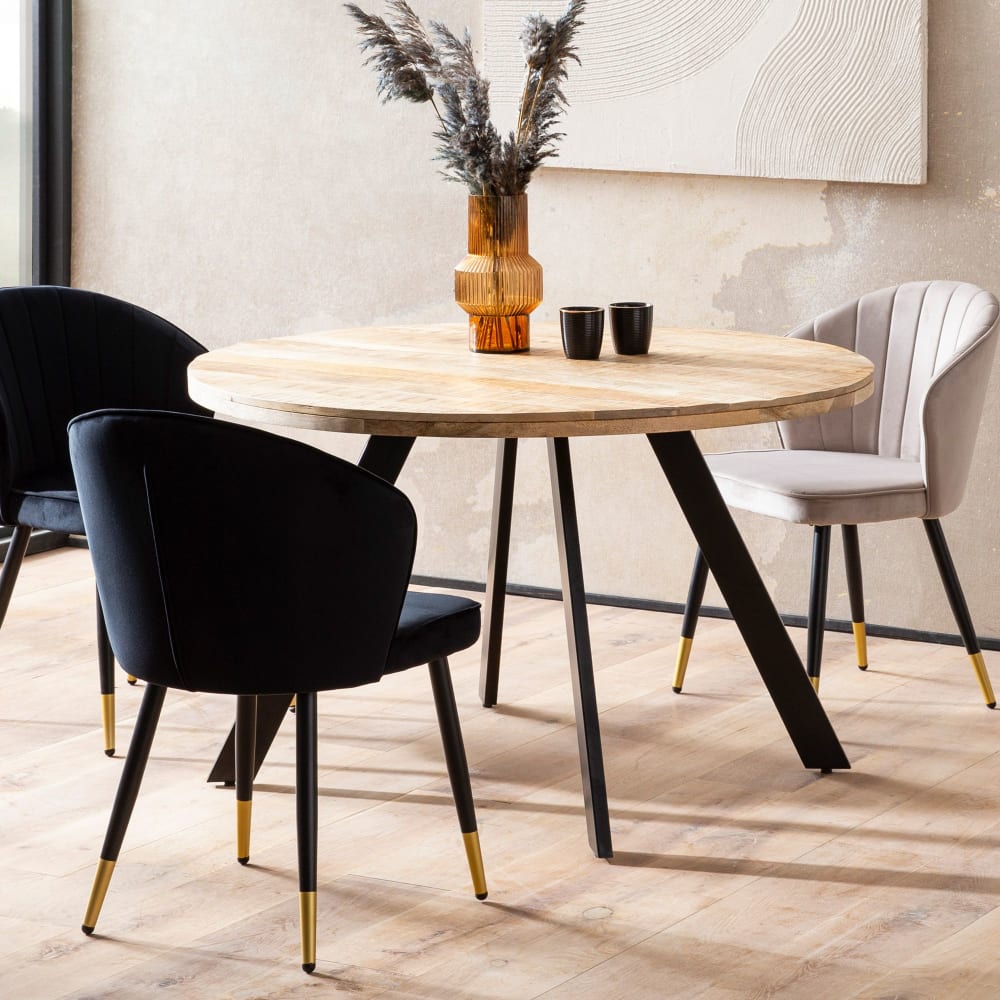 Esstisch aus Mango Massivholz, 120 cm braun - Maisons Du Monde