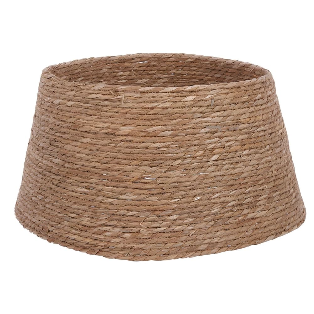 Mica Decorations Weihnachtsbaumrock Braun Seegras H26xB50xL50cm style exotic Braun Seebinsen