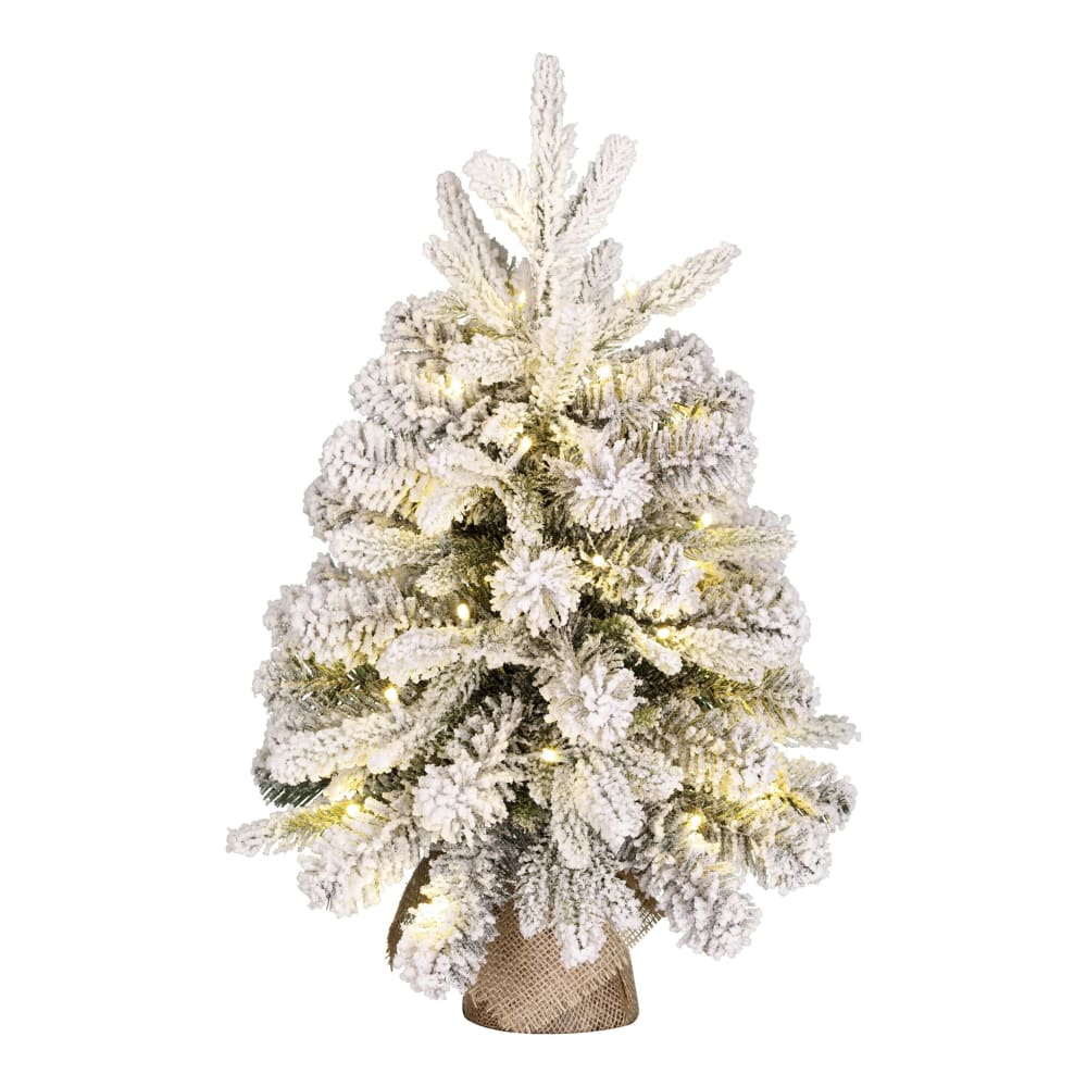 Sapin de Noël artificiel illuminé Grimshaw Blanc chaud Plastique H60 Sapin de Noël artificiel illuminé Grimshaw Blanc chaud Plastique H60