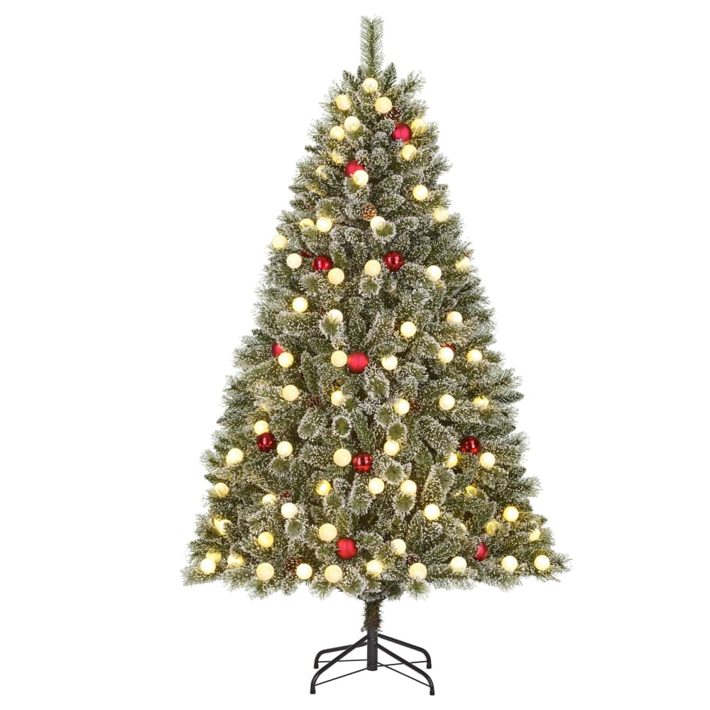 Sapin de noël artificiel - plastique vert