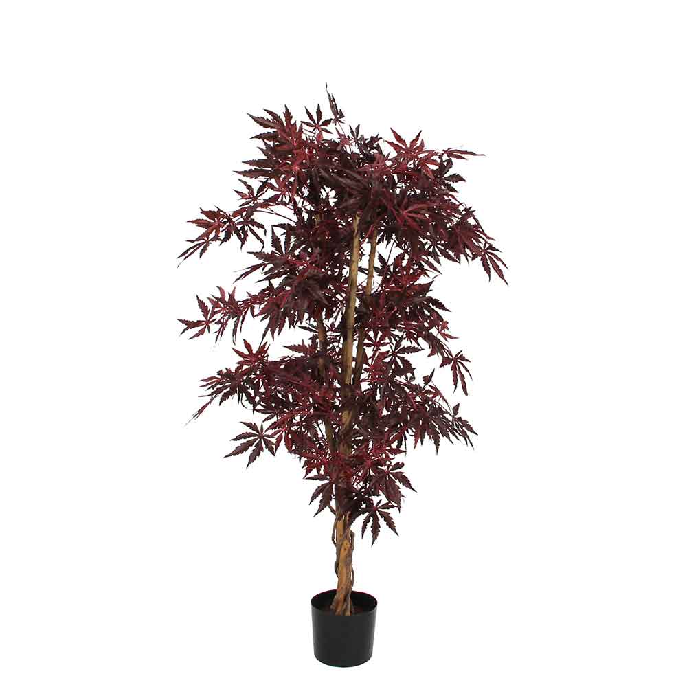 plante artificielle rouge
