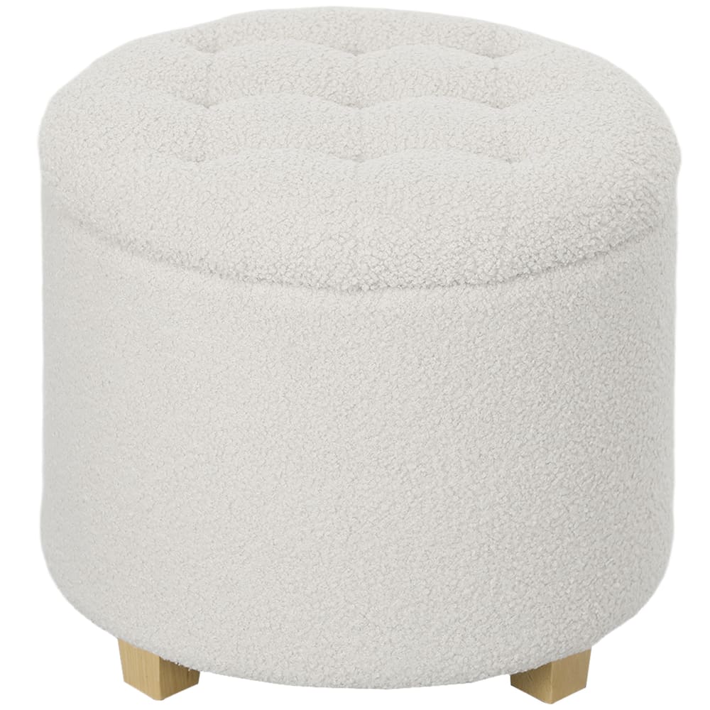 Pouf coffre rangement