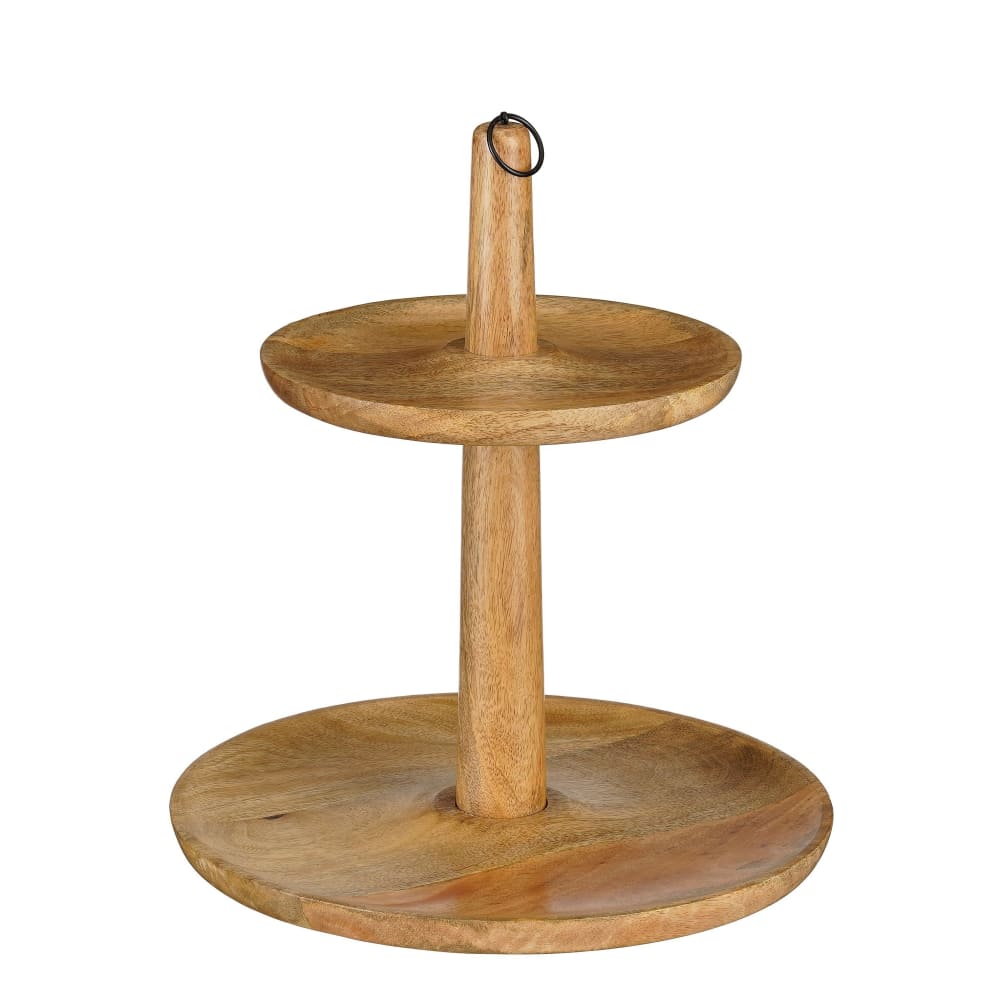 Étagère brun bois de manguier h36xl33xl33cm