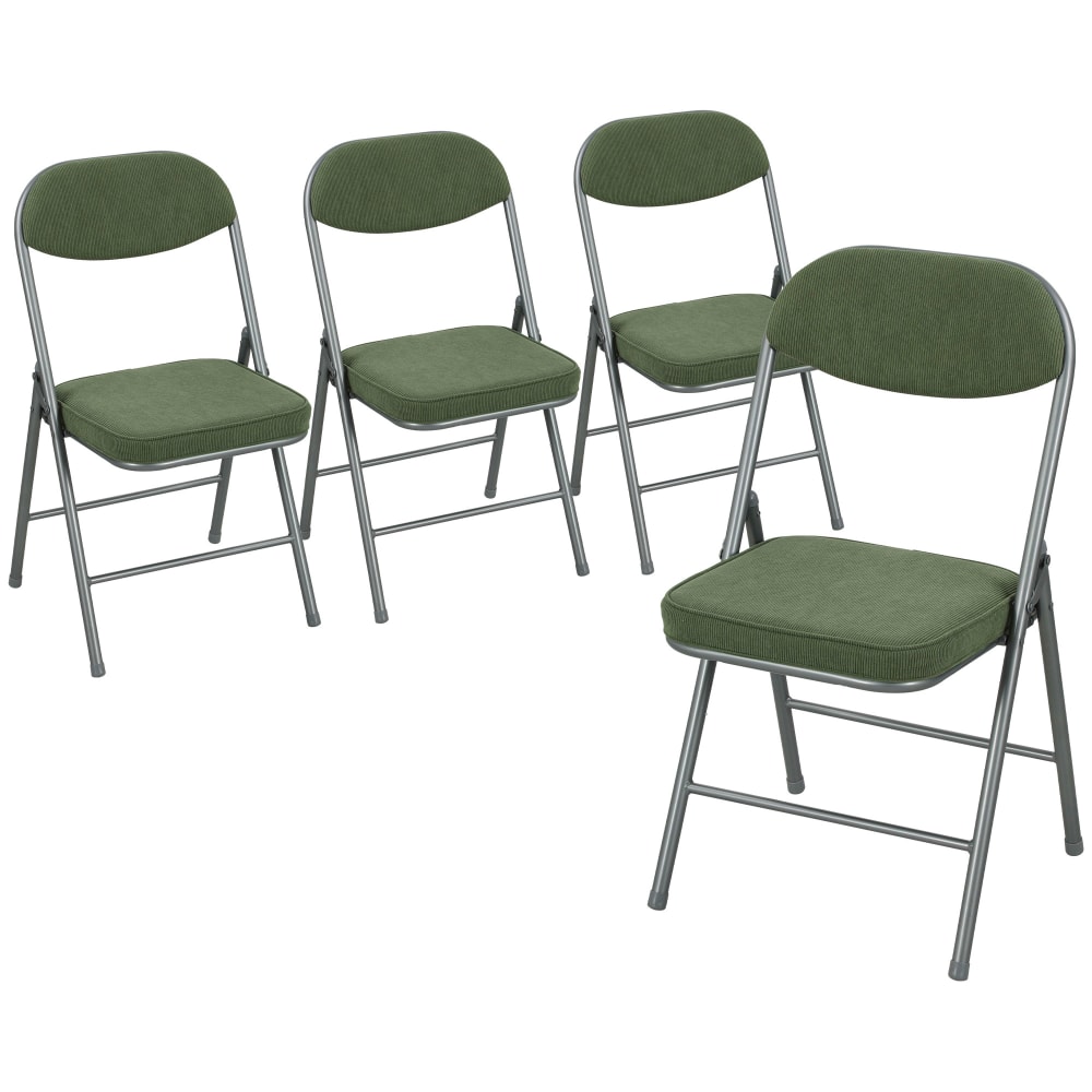 Lot de 4 chaises pliantes