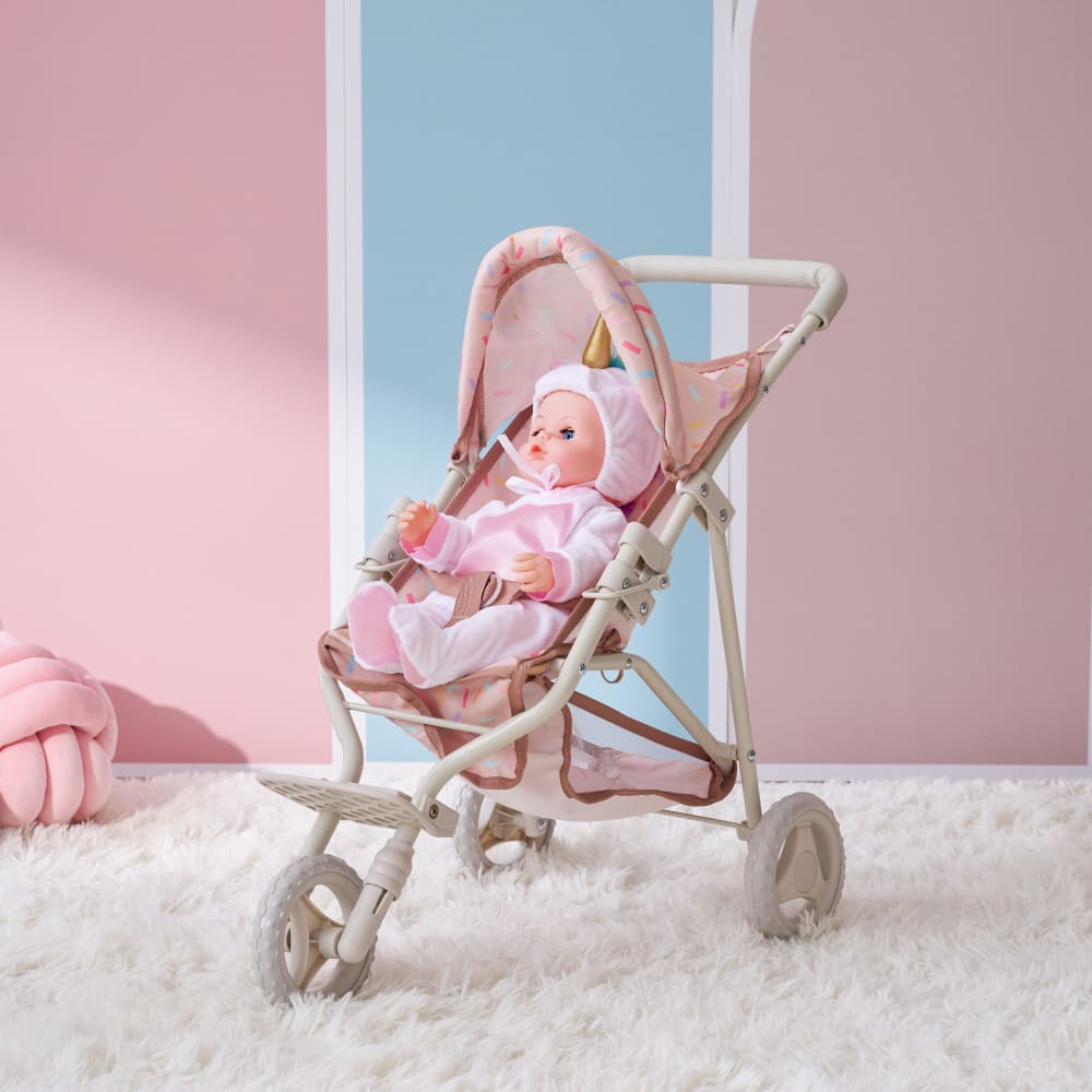 Puppenwagen Jogging, Beige, 54cm - Maisons Du Monde