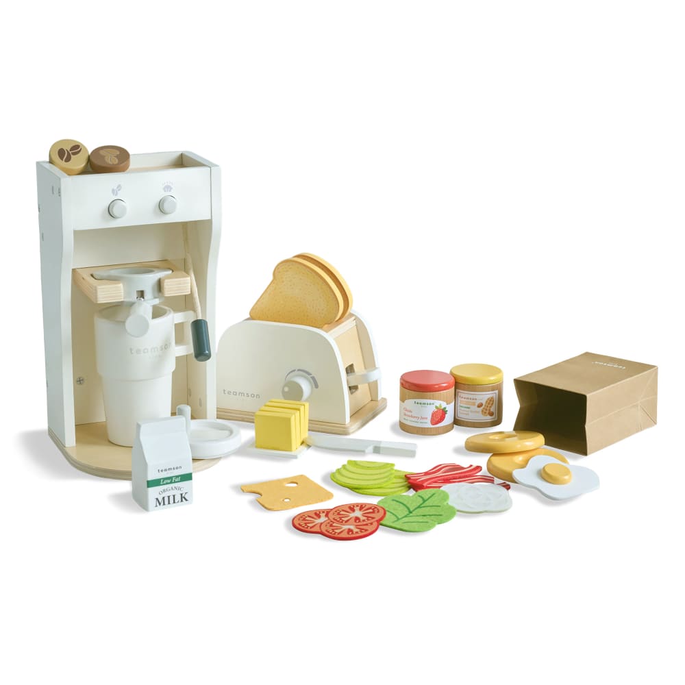 Set petit déjeuner sain à emporter, Blanc, 25cm