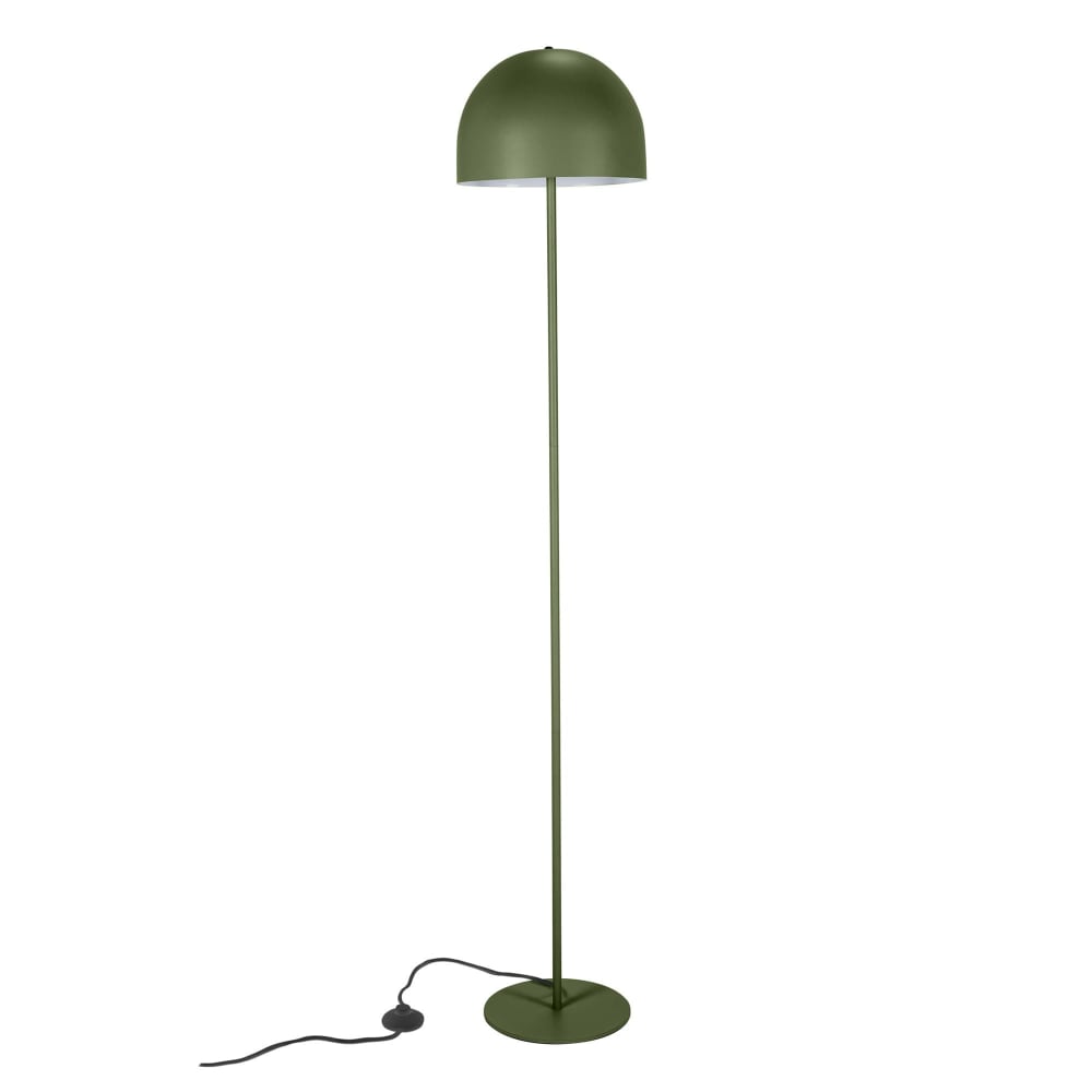 Lampadaire design en métal vert