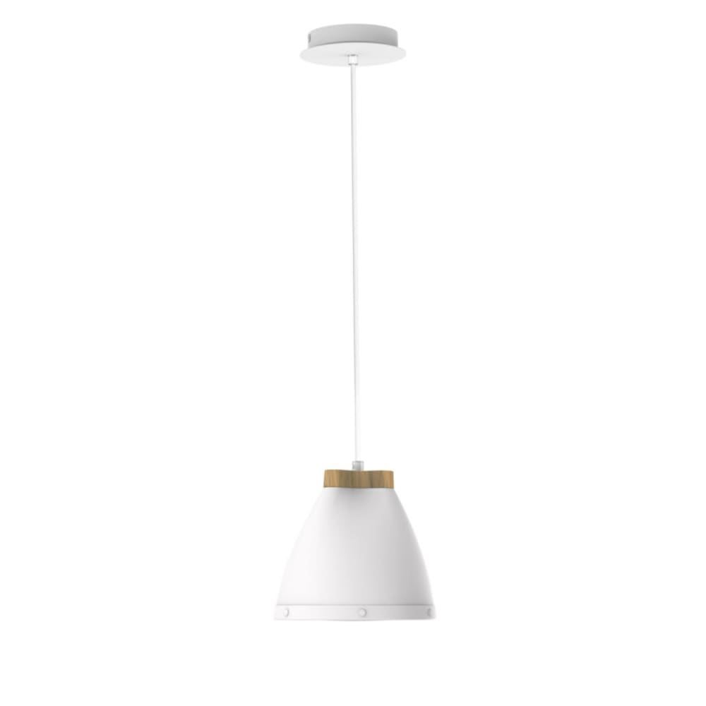 Suspension en métal blanc — vue 3