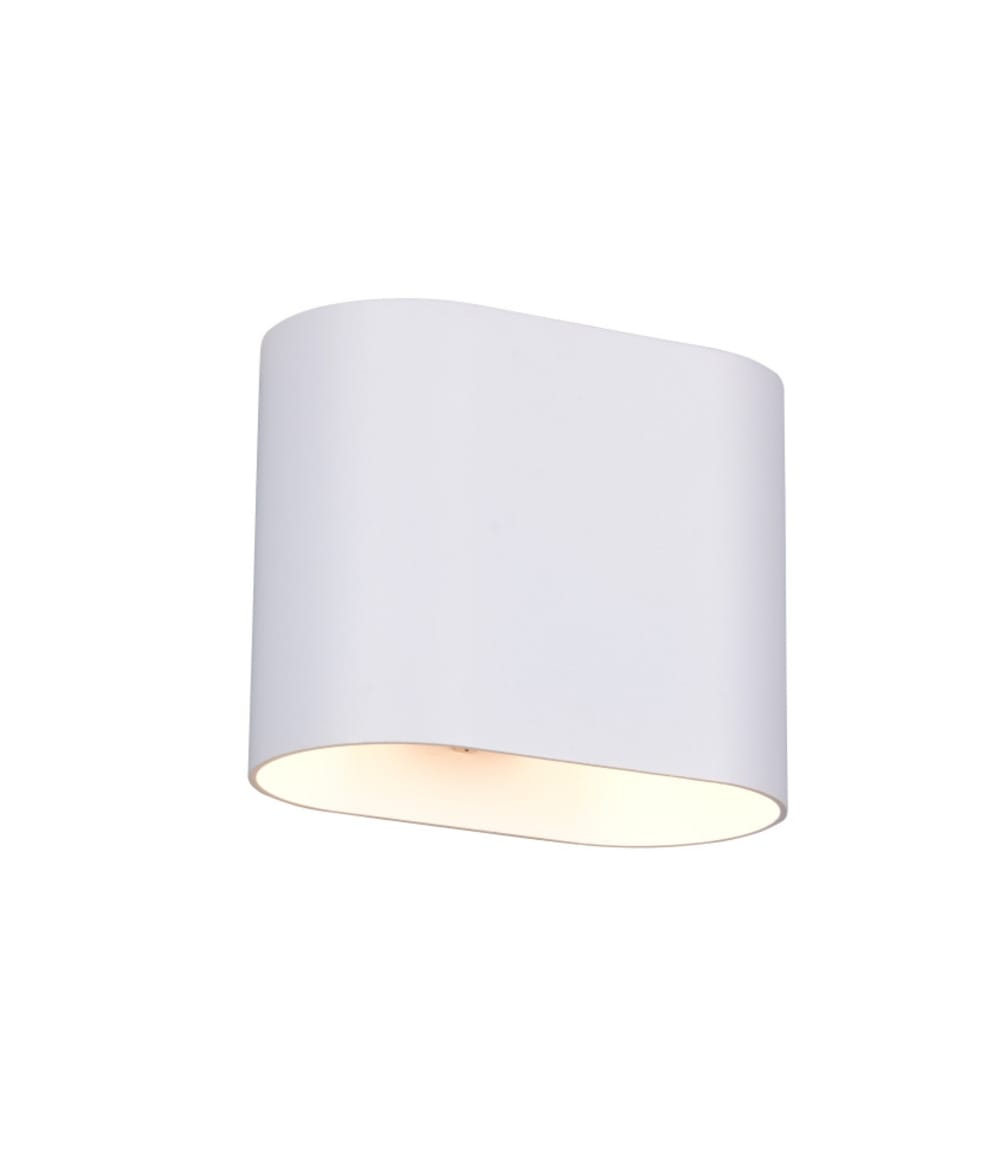 Applique en métal blanc