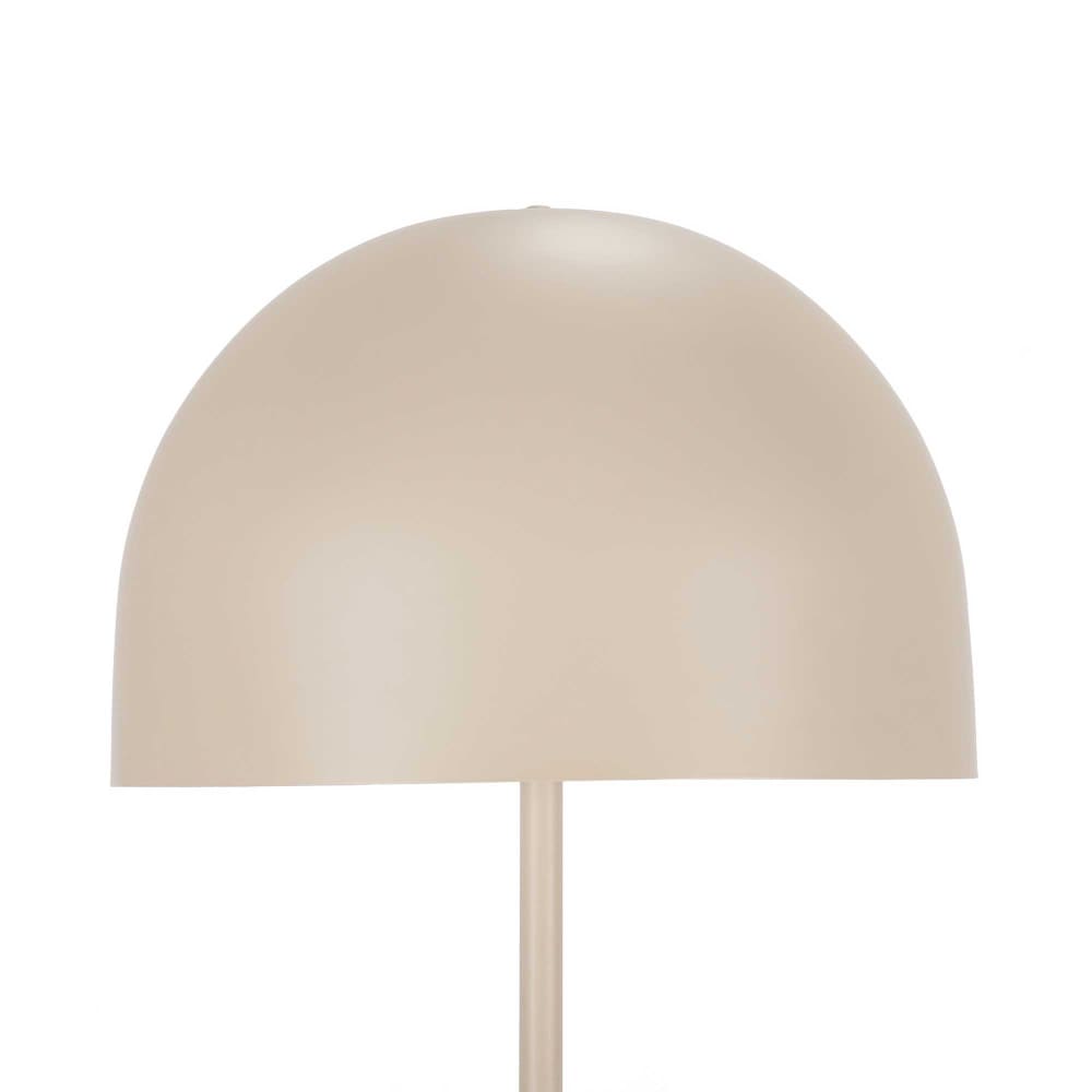 Lampe design en métal beige — vue 4