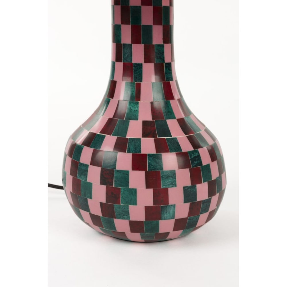 Lampe design en métal rose — vue 4