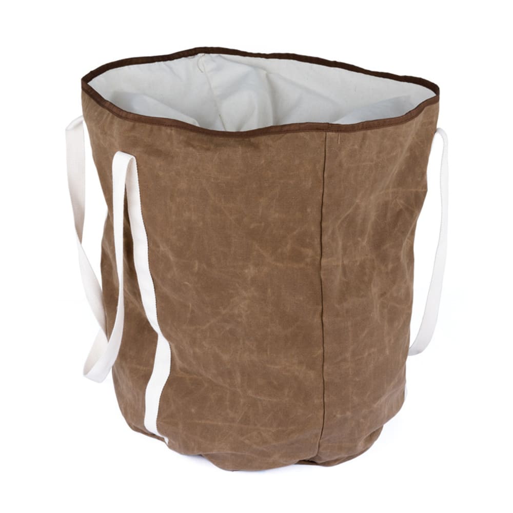 Accessoire de rangement pour bûches en tissu traité