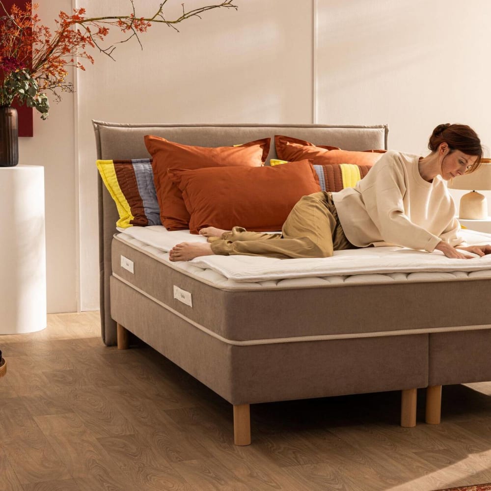 Surmatelas en mousse à mémoire de forme 160 x 200 cm - Maisons du Monde