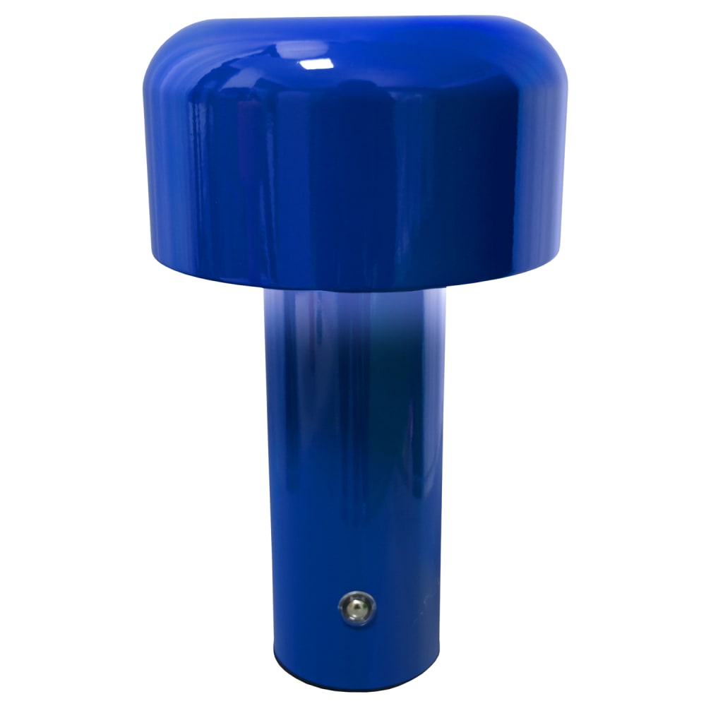 Lampe led à poser en metal bleu — vue 4