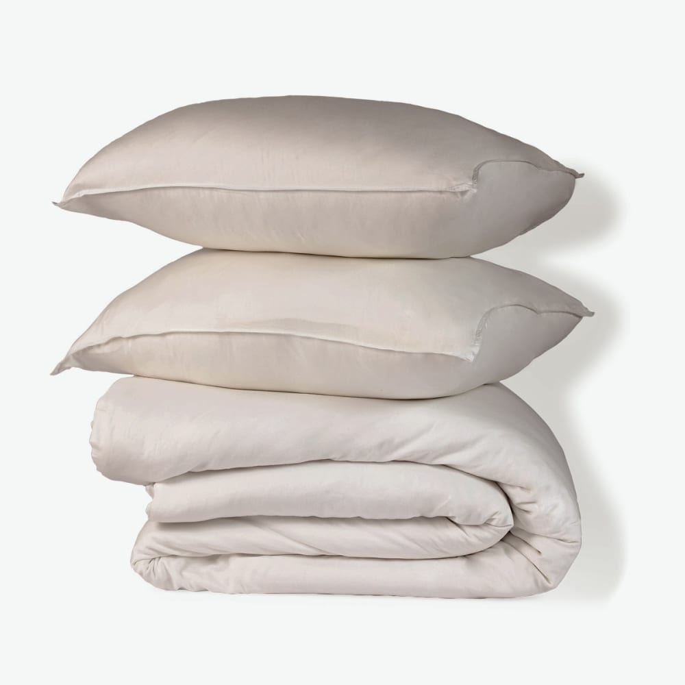Bettwäsche-set (50x70) aus Baumwolle greige - Maisons Du Monde