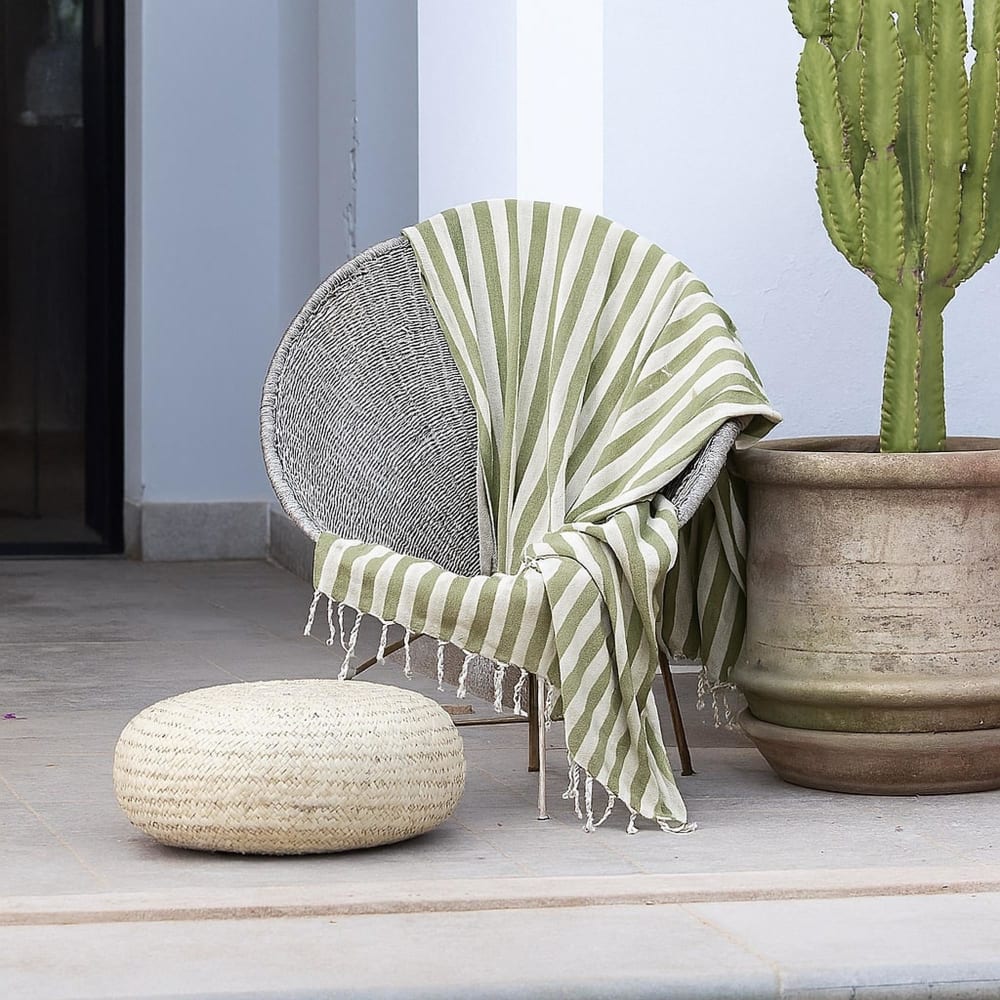 Jacquard fouta aus Baumwolle 100x200 - Maisons Du Monde