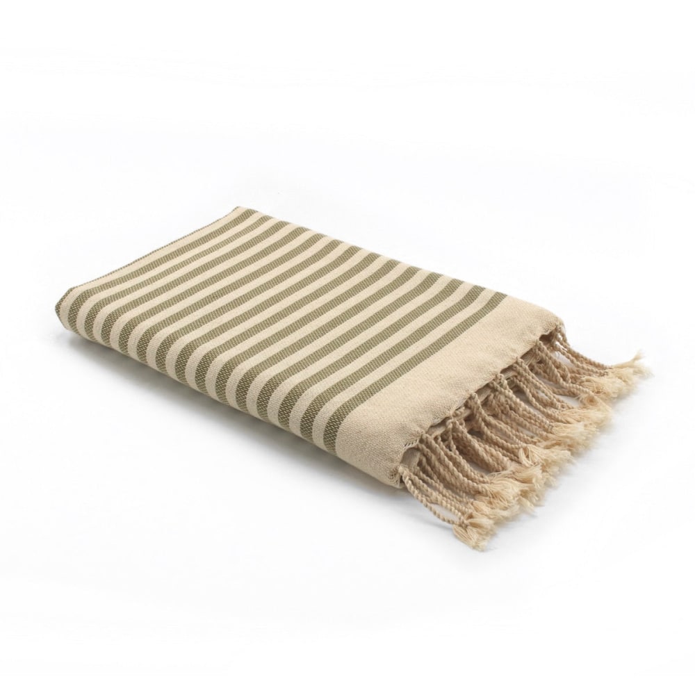 Fouta XXL coton vert tilleul 200x200
