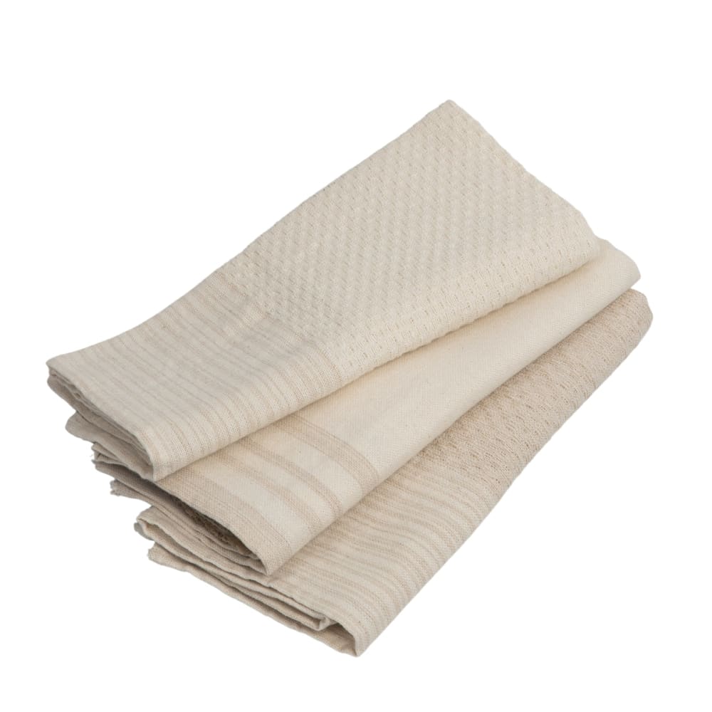 Torchon (x3) coton 45x70 lin