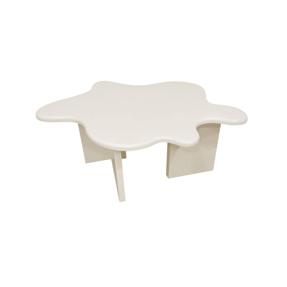 Vind Couchtisch Flower, beige - Spanplatte