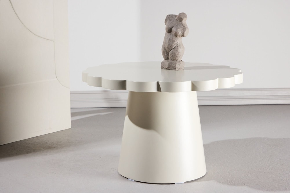 Couchtisch Krull Ø70cm, beige - Maisons Du Monde