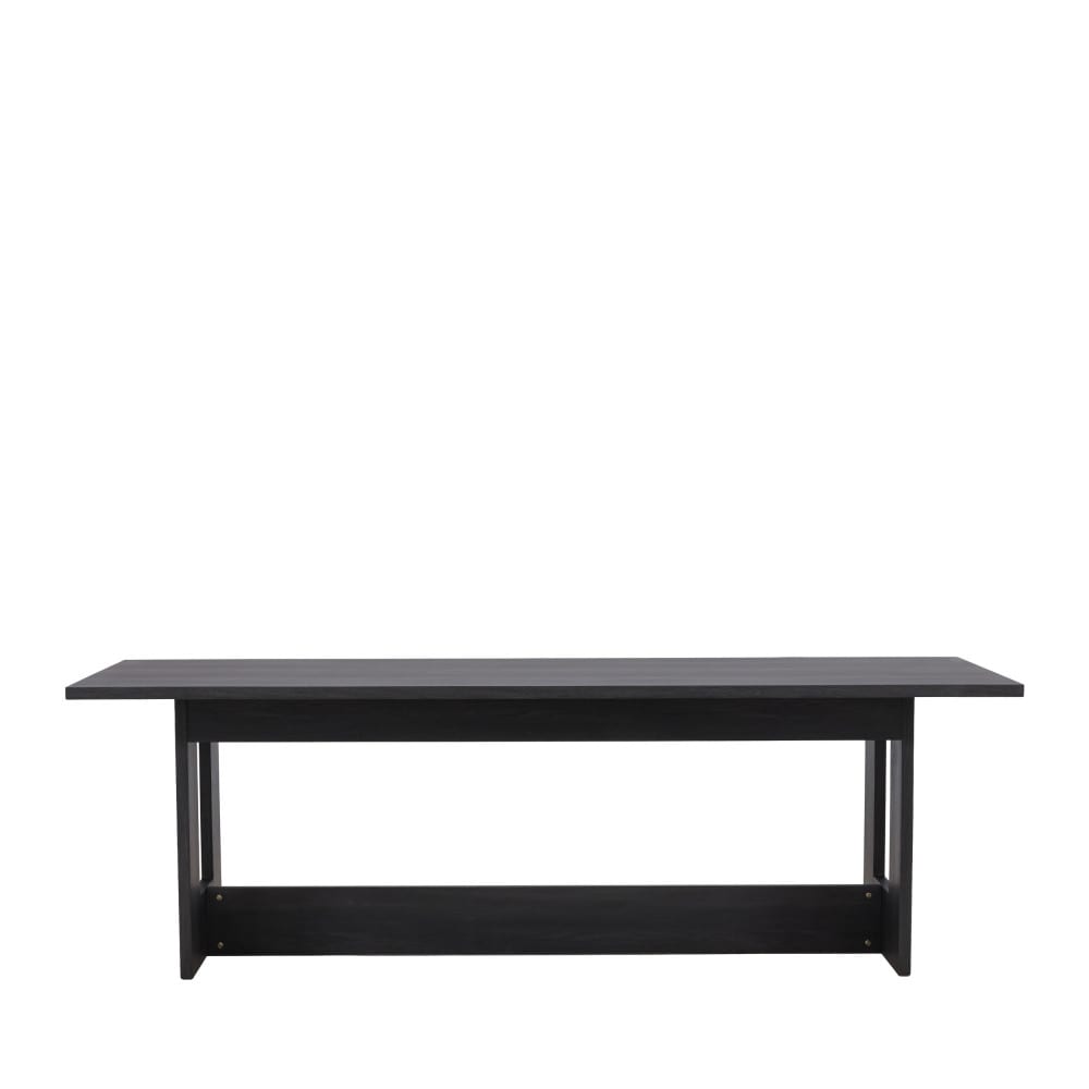 VENTURE HOME Milly Esstisch 100x235cm schwarz. Max. Gewicht kg: 100. Schwarz
