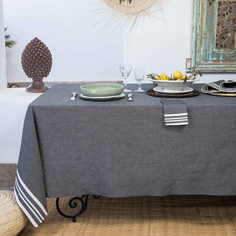 Nappe + 8 serviettes