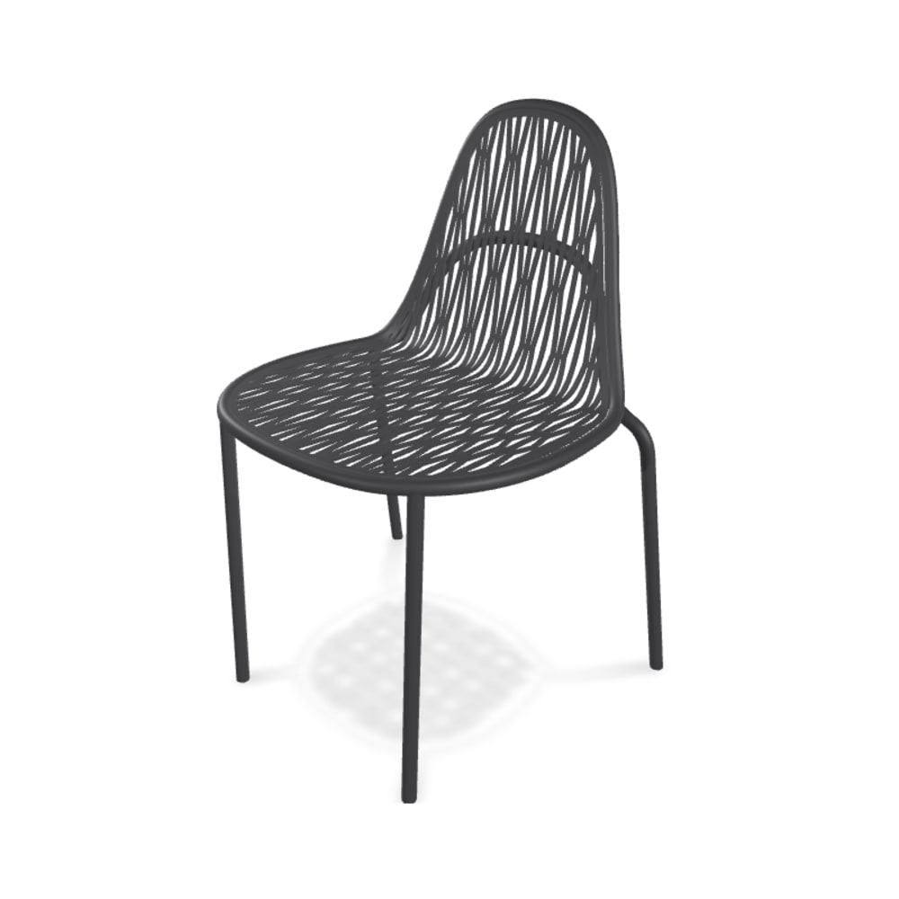Lot 2 chaises jardin