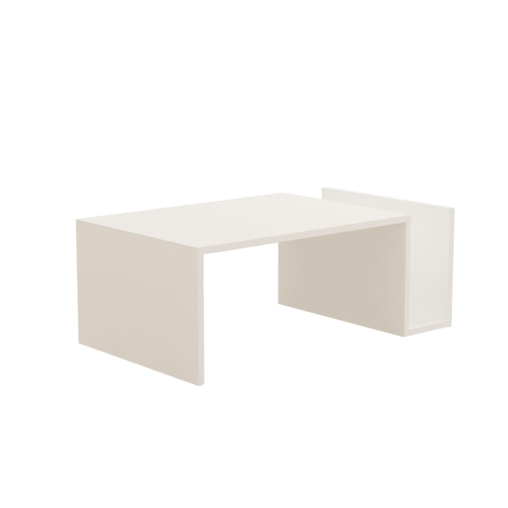Table basse L86,8 cm - Blanc