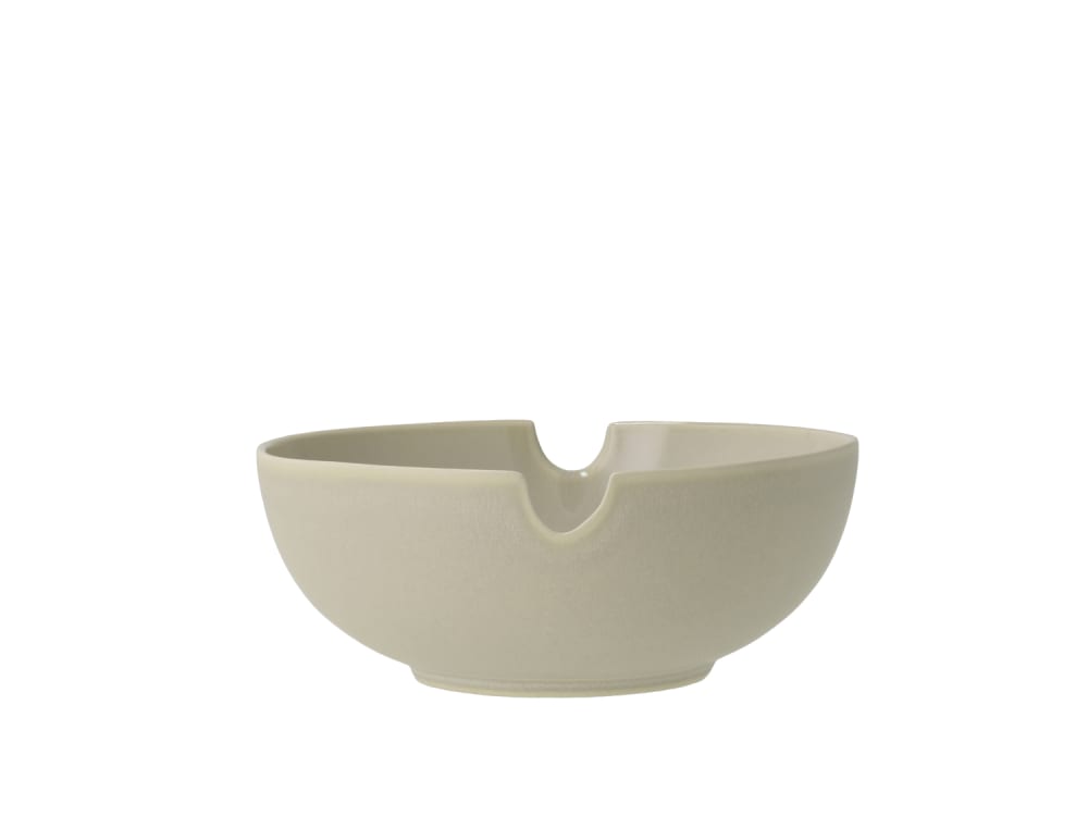 Bol à ramen en grès beige doux 18,5 cm