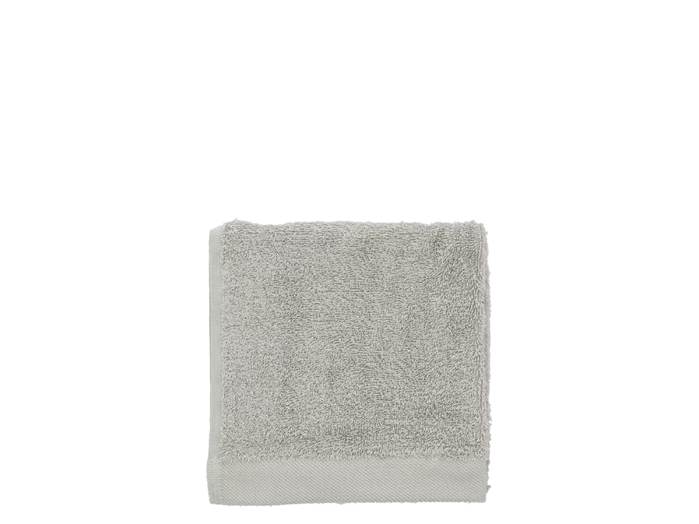 Serviette en coton bio gris clair 50x100cm