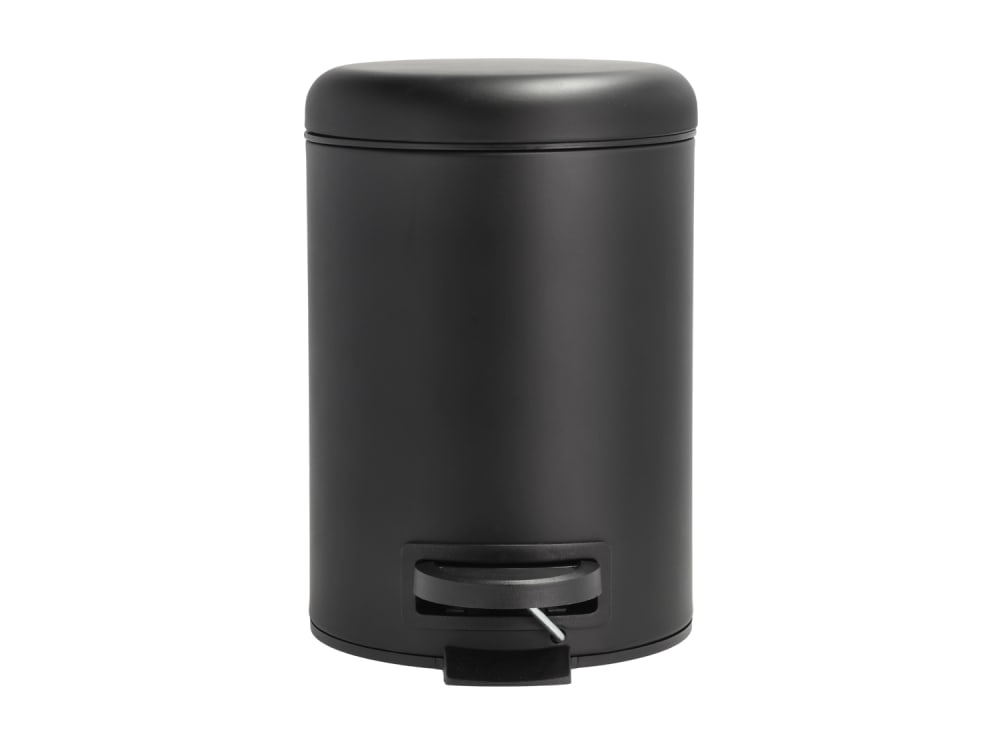 Poubelle à pédale noir 3L - Maisons du Monde