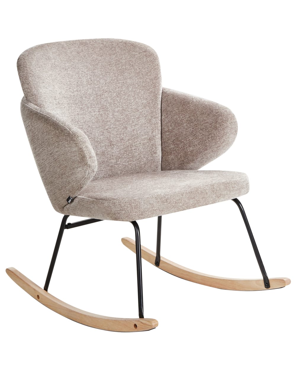 Fauteuil à bascule tissu