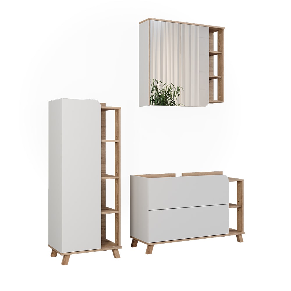 Meubles bain 3 pièces